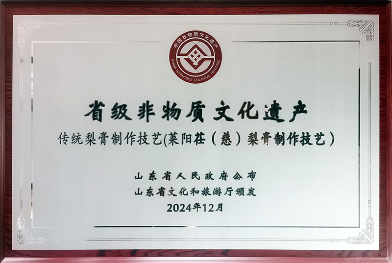 省級(jí)非物質(zhì)文化遺產(chǎn)